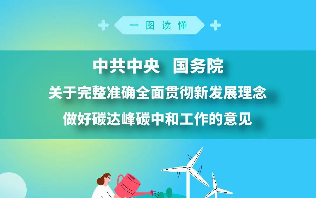 权威解读！就《中共中央 国务院关于完整准确全面贯彻新发展理念做好碳达峰碳中和工作的意见》访国家发展改革委负责人